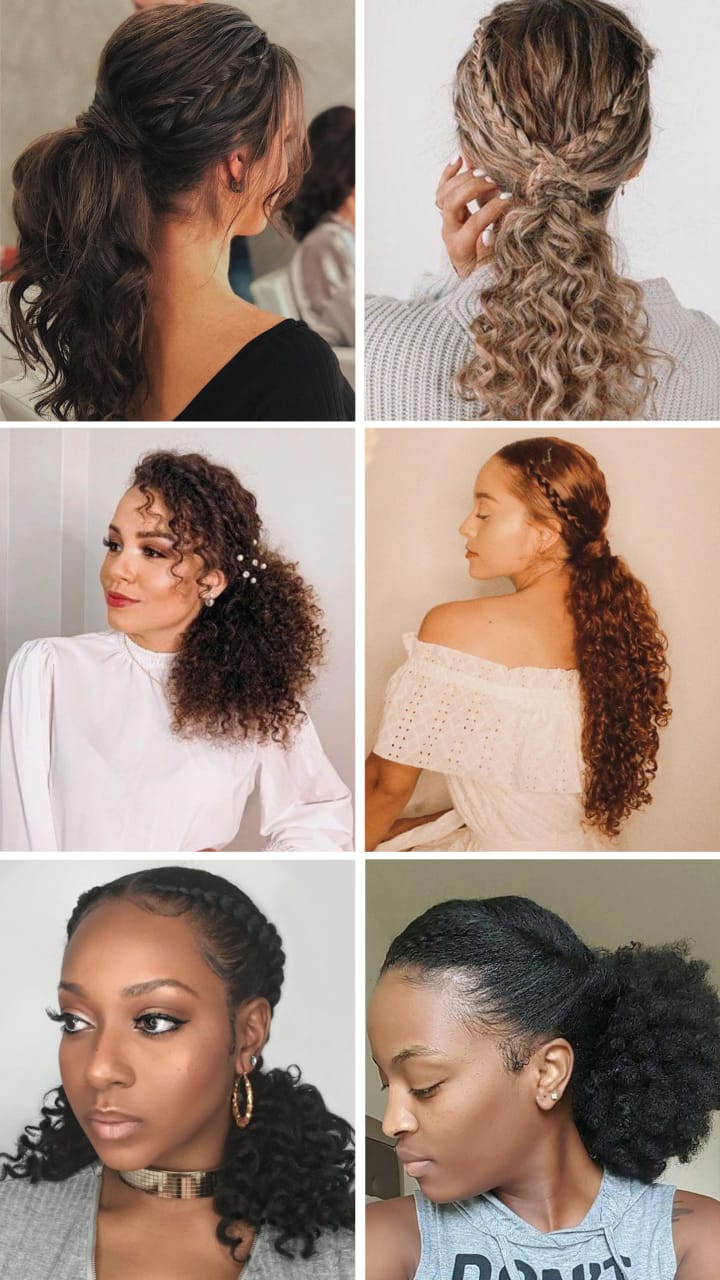 16 lindos penteados para cabelos cacheados